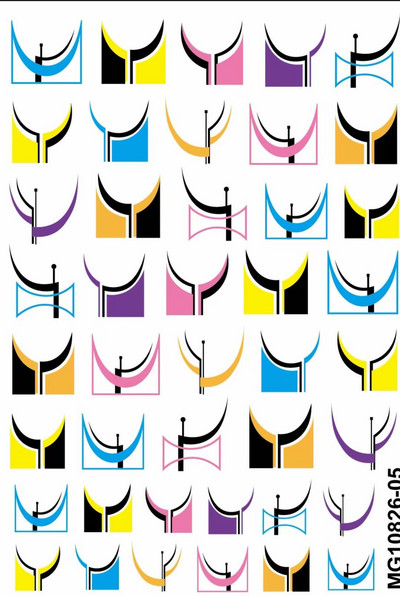 Autocolante 3D pentru unghii, 2020