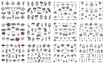 12 tk Roosad tulbid, lilled, küünekleebised lavendel lumikellukesed, suvised 3D küünekleebised, veeülekande liugurid, maniküüri kaunistused.