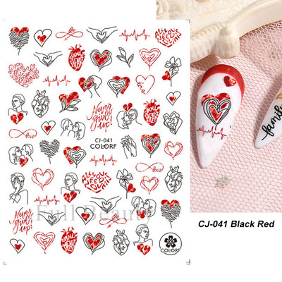 3D Laser-päevalilleküünekleebised Kevadine tulbiõis Liblikas Holo Kleebised Lillelised Lehed Liimivad liugurid Läikivad fooliumid Mähised LAL066