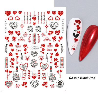 3D Laser-päevalilleküünekleebised Kevadine tulbiõis Liblikas Holo Kleebised Lillelised Lehed Liimivad liugurid Läikivad fooliumid Mähised LAL066