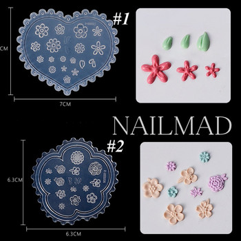 1 бр. Силиконова форма за цвете на маргаритка, листа, смола, форма за Направи си сам Nail Art 3D форма, акрилен UV гел, еднорог, фламинго форма