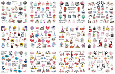 Kuum! SnakeSkin Tattoo-Sirescent Neoon Water Transfer kleebis Küünte, Snake-Skin Dekoratiivmustriga maniküüri kleebis *8*10NK