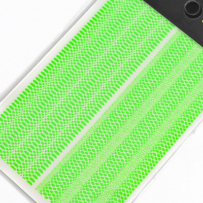 Kuum! SnakeSkin Tattoo-Sirescent Neoon Water Transfer kleebis Küünte, Snake-Skin Dekoratiivmustriga maniküüri kleebis *8*10NK