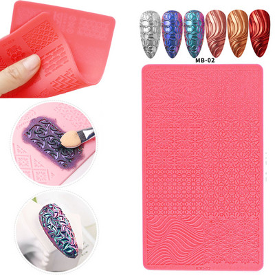 1 tk 3D nikerdatav silikoonvorm küünte stantsimiskaru vibu-sõlm lillevormi plaat küüned šabloonid reljeefsed kaunistused mallide tarvikud *