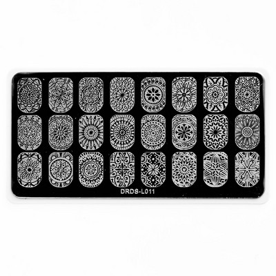 6 * 12 cm küünte tembeldusplaadid Abstraktne kahe näo kujutise printimine küünekunsti tembeldamise šabloonide šabloonide maniküüri tembeldamise küünte tööriistad