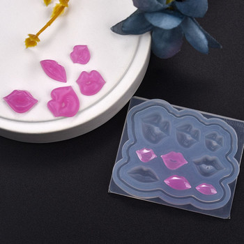 Направи си сам шаблони за силиконова форма за нокти Издръжливи 3D множество шарки Мухъл за дърворезба Кристална пудра Издълбани шаблони за нокти Инструмент за маникюр