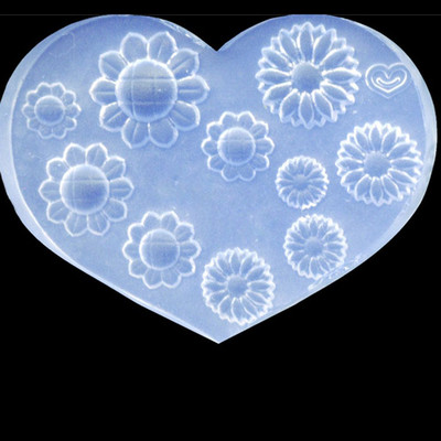 Barkácsolás Körömdíszítés Szilikon Sablonok Tartós 3D Több Minta Faragó Forma Kristály Púder Faragott Köröm Sablonok Manikűr eszköz