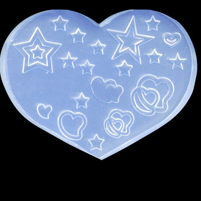 Barkácsolás Körömdíszítés Szilikon Sablonok Tartós 3D Több Minta Faragó Forma Kristály Púder Faragott Köröm Sablonok Manikűr eszköz