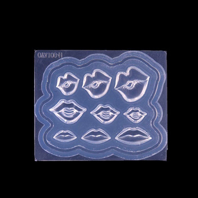 Barkácsolás Körömdíszítés Szilikon Sablonok Tartós 3D Több Minta Faragó Forma Kristály Púder Faragott Köröm Sablonok Manikűr eszköz