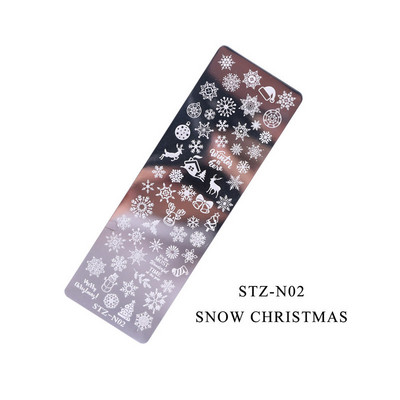 1 ΤΕΜ. Πλάκα σφράγισης νυχιών μεταφοράς ατσάλινη πλάκα πεταλούδας πεταλάκι Πρότυπο μεταφοράς εικόνας νυχιών Stencil 2021 Hot sale