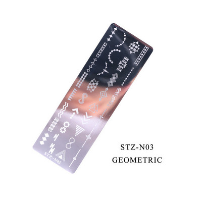 1 ΤΕΜ. Πλάκα σφράγισης νυχιών μεταφοράς ατσάλινη πλάκα πεταλούδας πεταλάκι Πρότυπο μεταφοράς εικόνας νυχιών Stencil 2021 Hot sale