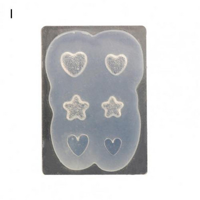 3D μοτίβα καλουπιών νυχιών Έργα τέχνης κατασκευής διαφανούς σιλικόνης σκάλισμα καλούπι στάμπας πεταλούδας αρκούδας για σαλόνι