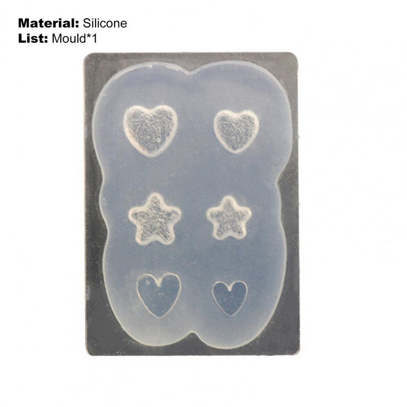 3D μοτίβα καλουπιών νυχιών Έργα τέχνης κατασκευής διαφανούς σιλικόνης σκάλισμα καλούπι στάμπας πεταλούδας αρκούδας για σαλόνι