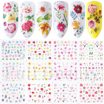 12 dizajna Vodene naljepnice u obliku školjki za nokte Šarene školjke Morske zvijezde Klizači Naljepnice s temom oceana Ukrasi za nokte LABN2185-2196