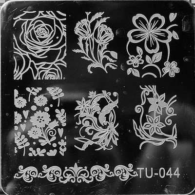 Joonemustrid Nail Art Pilt templiplaadid Maniküüri mall DIY loominguliseks murukujunduseks 3D küünekunsti kaunistus M11