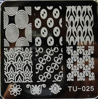 Joonemustrid Nail Art Pilt templiplaadid Maniküüri mall DIY loominguliseks murukujunduseks 3D küünekunsti kaunistus M11
