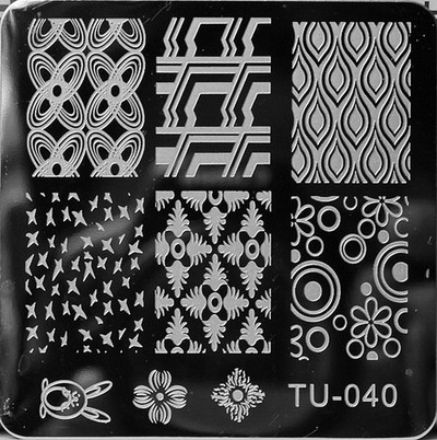 Joonemustrid Nail Art Pilt templiplaadid Maniküüri mall DIY loominguliseks murukujunduseks 3D küünekunsti kaunistus M11