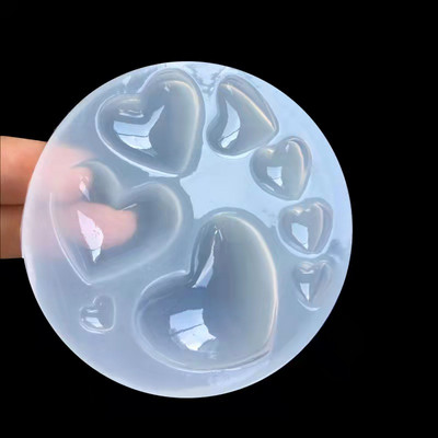 Κρεμαστό 3 Mirror Glue Mold, Butterfly Size Heart Forest Animal Bird Squirrel Fox μενταγιόν Αξεσουάρ κελύφους κινητού τηλεφώνου