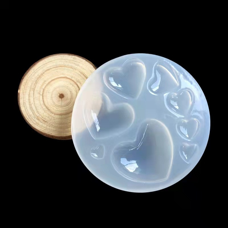 Κρεμαστό 3 Mirror Glue Mold, Butterfly Size Heart Forest Animal Bird Squirrel Fox μενταγιόν Αξεσουάρ κελύφους κινητού τηλεφώνου