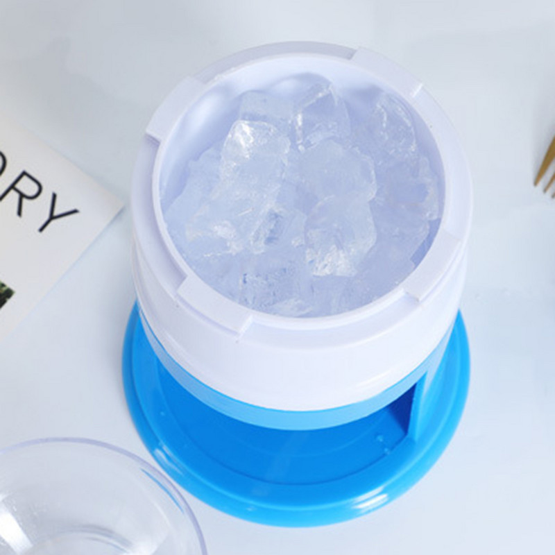 Nešiojamas rankinis ledo smulkintuvas formos rankinis švaistiklis Rankinis ledo smulkintuvas Nuskustas ledo aparatas Virtuvės baras Ledo maišytuvai Linksmi gėrimai Įrankiai