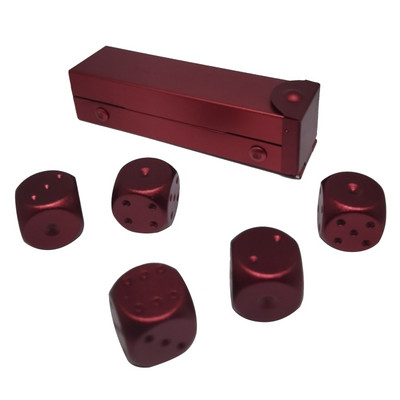 Ledo kubelių kibiras Daugkartinio naudojimo Laikyti vyną Atšaldyti Pokerio vakarėlio kauliukų priedai Aliuminio lydinio metalo kauliukai Viskio kauliukų akmenukai