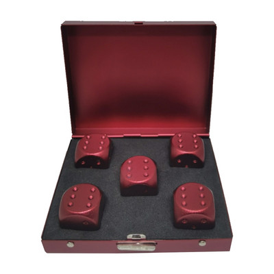 Ledo kubelių kibiras Daugkartinio naudojimo Laikyti vyną Atšaldyti Pokerio vakarėlio kauliukų priedai Aliuminio lydinio metalo kauliukai Viskio kauliukų akmenukai