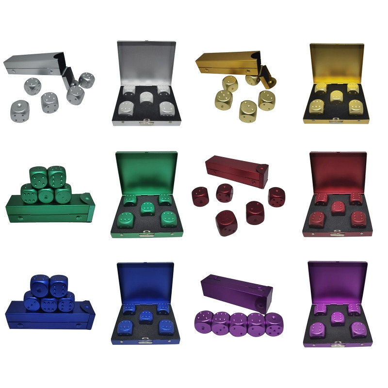 Ledo kubelių kibiras Daugkartinio naudojimo Laikyti vyną Atšaldyti Pokerio vakarėlio kauliukų priedai Aliuminio lydinio metalo kauliukai Viskio kauliukų akmenukai