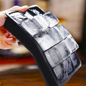 4/6/8/15 Tinklelis Didelis ledo padėklas Formos dėžutė Didelė maisto kokybės silikoninė ledo kubelių padėklas Forma „Pasidaryk pats“ baras Pub Vyno ledo blokų gaminimo modelis