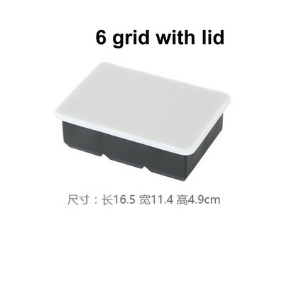 2/4/6/8/15 Tinklelis Didelis ledo kubelio formos kvadratinis ledo padėklas Formas Didelis Cubitera maistinis silikoninis padėklas "pasidaryk pats" ledo gaminimo ledo kubelių padėklas