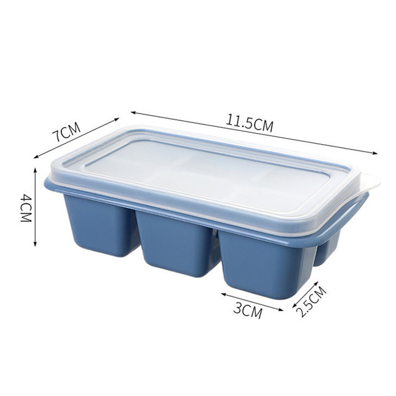 Mini 6 resti Pehme silikoonist jääkuubikualus Jäävorm Jäätisemasin Suvepidu Kodune Külm Jook Isetegemise tööriistad