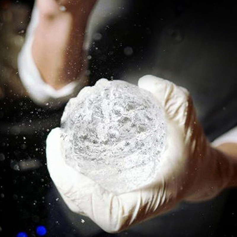 Ledo rinktuvas – tvirtas ledo smulkintuvas su medžio masyvo rankena, 304 nerūdijančio plieno trijų šakų ledo smulkintuvas kokteilių barmenui