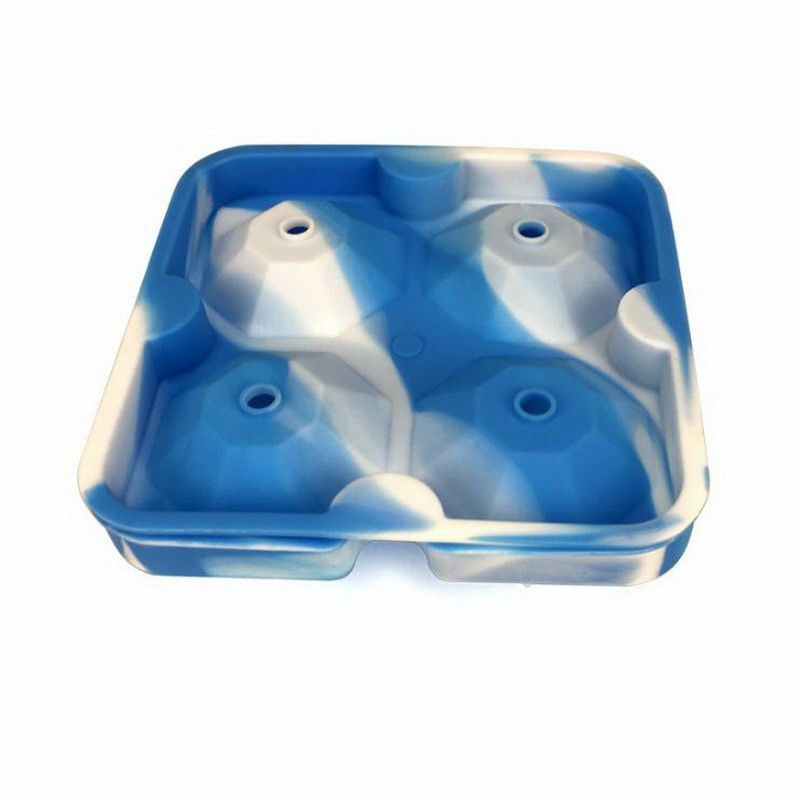 Машина за производство на кубчета лед за уиски Диамантена форма Тухлени квадратни форми за Аксесоари за бар лед Тави за кубчета лед Форми Аксесоари за бар