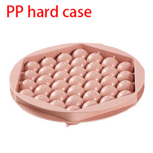 Színes kerek jégforma Jégkocka tálca Konyha Műanyag jégkorongforma Élelmiszer minőségű jégkockakészítők Barkácsolás fagylalt forma