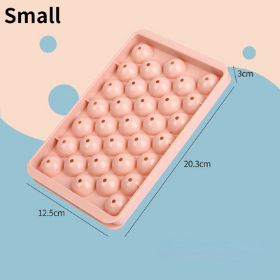 Πολύχρωμη στρογγυλή φόρμα παγωτού Ρόμβος Δίσκος παγωτού Κατασκευαστής κύβων PP Πλαστική φόρμα φόρμας φόρμας ποιότητας τροφίμων Εργαλεία κουζίνας Φόρμα παγωτού DIY