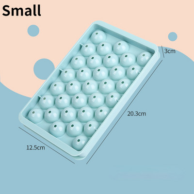 Πολύχρωμη στρογγυλή φόρμα παγωτού Ρόμβος Δίσκος παγωτού Κατασκευαστής κύβων PP Πλαστική φόρμα φόρμας φόρμας ποιότητας τροφίμων Εργαλεία κουζίνας Φόρμα παγωτού DIY