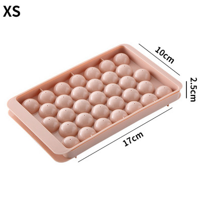 Πολύχρωμη στρογγυλή φόρμα παγωτού Ρόμβος Δίσκος παγωτού Κατασκευαστής κύβων PP Πλαστική φόρμα φόρμας φόρμας ποιότητας τροφίμων Εργαλεία κουζίνας Φόρμα παγωτού DIY