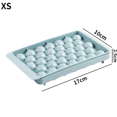 Πολύχρωμη στρογγυλή φόρμα παγωτού Ρόμβος Δίσκος παγωτού Κατασκευαστής κύβων PP Πλαστική φόρμα φόρμας φόρμας ποιότητας τροφίμων Εργαλεία κουζίνας Φόρμα παγωτού DIY