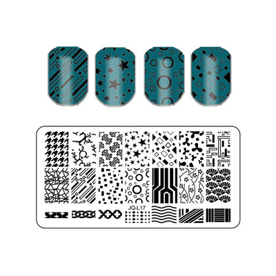 Lehed Lilletriibu Disain Tempelplaadid Abstraktsed Daami Näo Küünetempli mallid Lehed Lilleprintimine Šabloon Maniküüri tööriistad