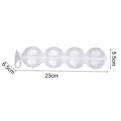 18/36 rácsos kerek jégkocka tálca tetővel kockakészítő Pp műanyag forma élelmiszer minőségű forma Kreatív kütyük barkácsolt fagylalt forma