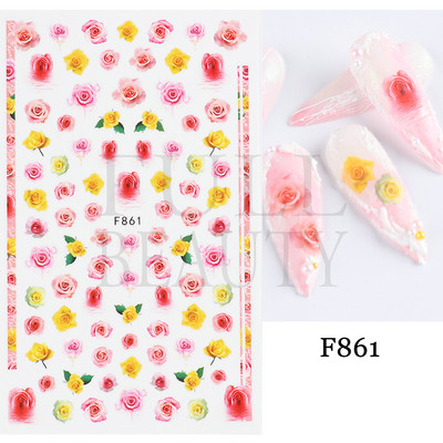 Τρισδιάστατα αυτοκόλλητα νυχιών Dragon Μαύρα Snake Sliders Money Αυτοκόλλητα νυχιών με κινέζικο χαρακτήρα Διακόσμηση πρωτοχρονιάς Αξεσουάρ μανικιούρ NTF723