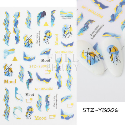 Τρισδιάστατα αυτοκόλλητα νυχιών Dragon Μαύρα Snake Sliders Money Αυτοκόλλητα νυχιών με κινέζικο χαρακτήρα Διακόσμηση πρωτοχρονιάς Αξεσουάρ μανικιούρ NTF723