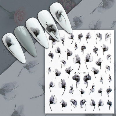 3D küünekleebiste jooned isetegemine roosa kuldne küünekunst liugurid isekleepuvad metallist triibud jooned tähed kleebised kumerad kaunistused maniküür