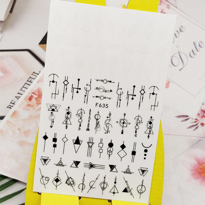 3D αυτοκόλλητο νυχιών Αυτοκόλλητα αυτοκόλλητα σχεδίασης για νύχια Αυτοκόλλητα μπλε πεταλούδα λουλούδια για μανικιούρ Διακόσμηση νυχιών