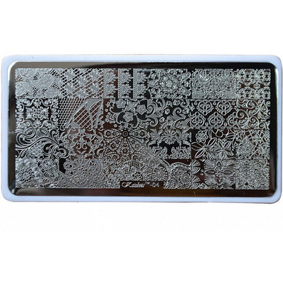 1 τεμ 6,5*12,5 ορθογώνιες πλάκες για σφράγιση νυχιών Πρότυπο σφράγισης σφραγίδων τέχνης νυχιών με πολλά σχέδια Εργαλεία μανικιούρ στένσιλ