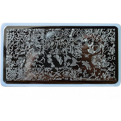 1 τεμ 6,5*12,5 ορθογώνιες πλάκες για σφράγιση νυχιών Πρότυπο σφράγισης σφραγίδων τέχνης νυχιών με πολλά σχέδια Εργαλεία μανικιούρ στένσιλ