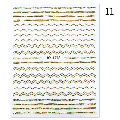 1 τεμ Bird Flower 3D Platinum Nail Αυτοκόλλητο Φυτό Φύλλο Αστερισμός Maskmanicure Foils Nail Art Φιλμ DIY Διακόσμηση