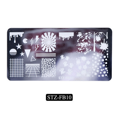 Σχεδιασμός πλάκας σφράγισης καλουπιών νυχιών, επαναχρησιμοποιήσιμη γρήγορη μεταφορά πολλαπλών χρήσεων Vintage πεταλούδα με χαριτωμένα μοτίβα DIY εργαλεία νυχιών προμήθειες