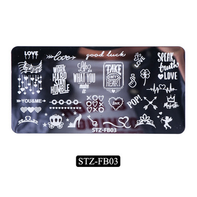 Σχεδιασμός πλάκας σφράγισης καλουπιών νυχιών, επαναχρησιμοποιήσιμη γρήγορη μεταφορά πολλαπλών χρήσεων Vintage πεταλούδα με χαριτωμένα μοτίβα DIY εργαλεία νυχιών προμήθειες