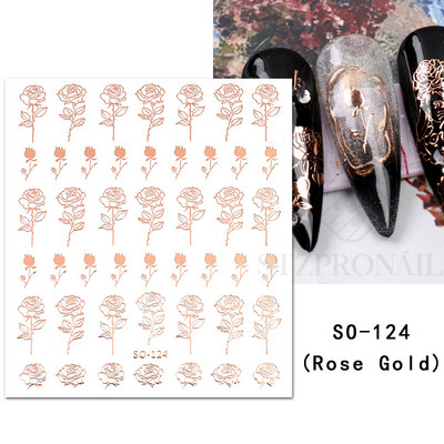 Αυτοκόλλητο Butterfly Nail Art Holograghic Πολύχρωμο Big Butterfly Charms Gel για μανικιούρ νυχιών βερνίκι Πρωτοχρονιάτικο Διακόσμηση Αγίου Βαλεντίνου SLJO