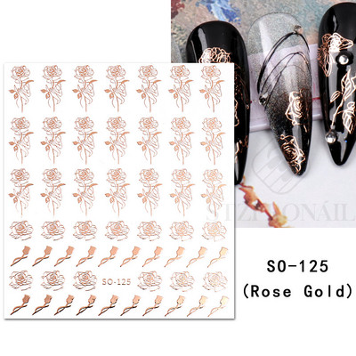 Αυτοκόλλητο Butterfly Nail Art Holograghic Πολύχρωμο Big Butterfly Charms Gel για μανικιούρ νυχιών βερνίκι Πρωτοχρονιάτικο Διακόσμηση Αγίου Βαλεντίνου SLJO